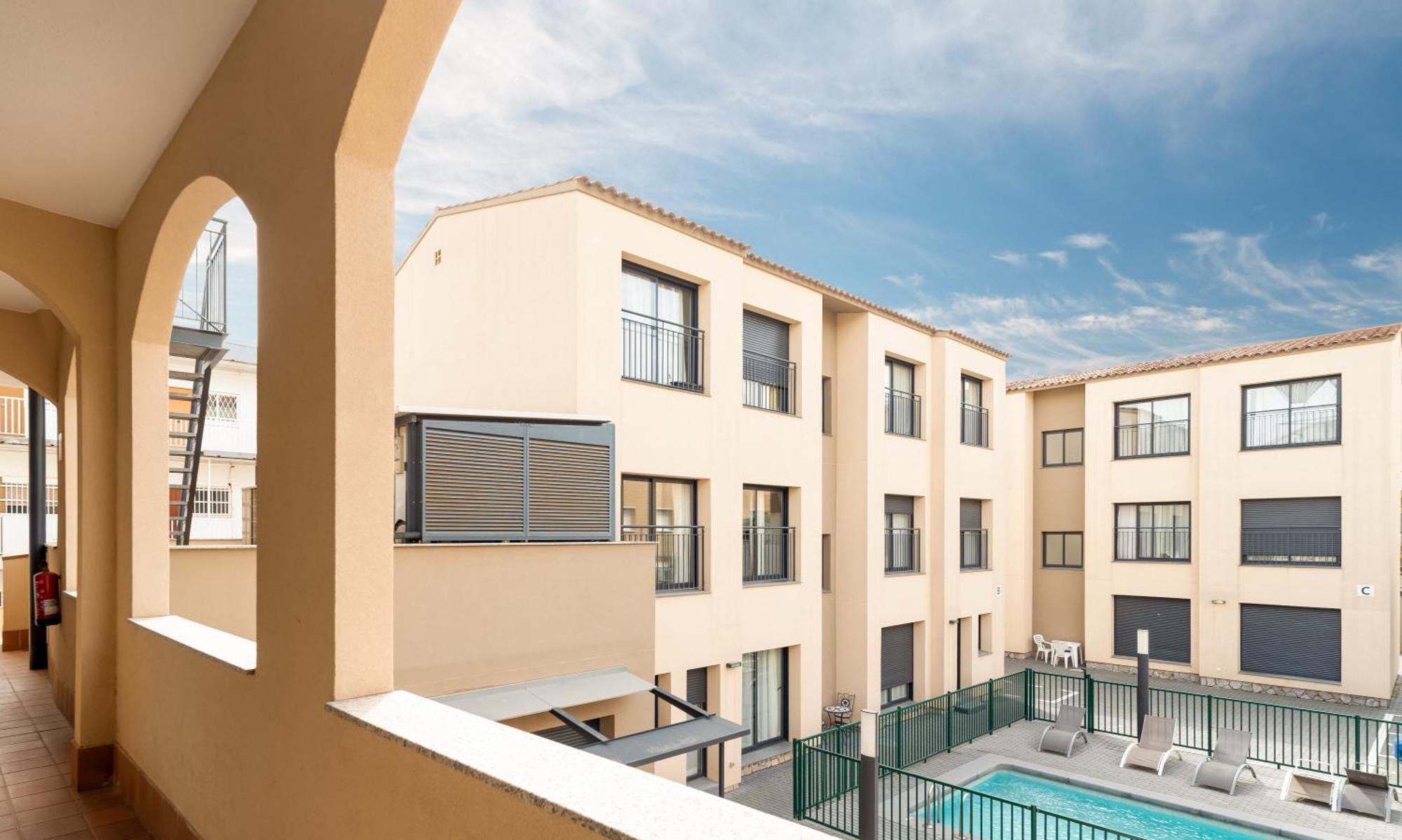 Castell Beach Aparthotel Castelldefels Bagian luar foto