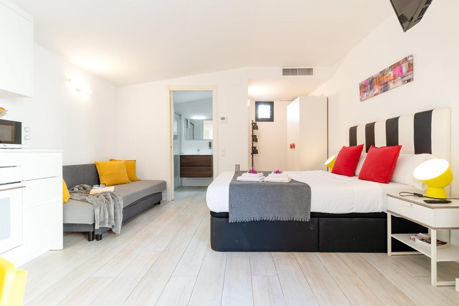 Castell Beach Aparthotel Castelldefels Ruang foto